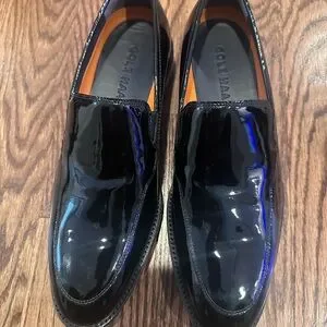 Men’s Cole Haan Black Patent Loafers Sz 7 NEW Cole Haan | Shoes | Mens Cole Haan Black Patent Loafers Sz 7  main image 3